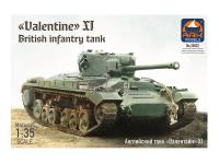 35032 ARK Models Английский пехотный танк "Валентайн" XI (1:35)