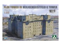 6005 Takom Немецкая крепость ПВО Flak Tower IV Heiligengeistfeld G Tower (1:350)
