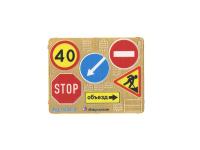 043010 Фототравление Микродизайн Знаки "Дорожные работы" цветные (1:43) 043010 Фототравление Микродизайн Знаки "Дорожные работы" цветные (1:43)