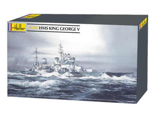 81088 Heller Британский линкор HMS King George V (1:400)