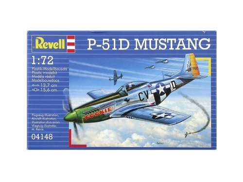 04148 Revell Американский одноместный истребитель Mustang P-51D (1:72)