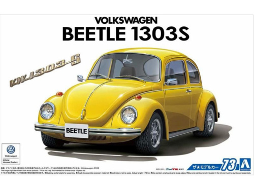 05552 Aoshima Автомобиль Volkswagen 13AD Beetle 1303S '73 (1:24)