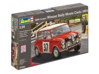 07064 Revell Автомобиль Mini Cooper Winner Rally Monte Carlo 1964 (1:24)