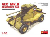 35155 MiniArt Британский бронеавтомобиль AEC Mk.II (1:35)