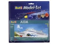 65805 Revell Подарочный набор с моделью корабля AIDA (1:1200)