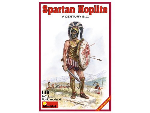 16012 MiniArt Спартанский гоплит V век до н.э. (1:16)