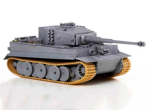 6383 Dragon Немецкий тяжелый танк Pz.Kpfw.VI Ausf.E Tiger I с циммеритом (поздний выпуск) (1:35)