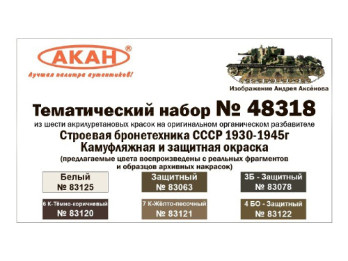 48318 АКАН Строевая бронетехника СССР с 1930 по 1945 г.