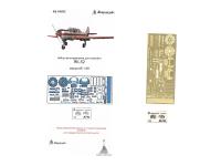 048202 Фототравление Микродизайн Як-52 (ARK Models) (1:48)