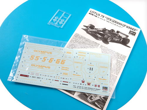 23203 Hasegawa Гоночный автомобиль Lotus 79 "Победитель Гран-при Германии 1978 года" (1:20)