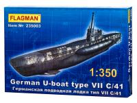 235003 Флагман Немецкая подводная лодка Type VIIС (1:350)