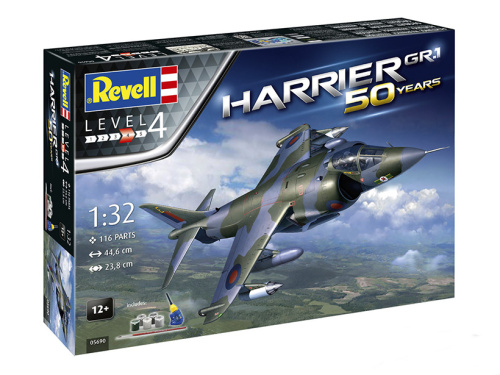 05690 Revell Британский истребитель Harrier GR.1 (1:32)