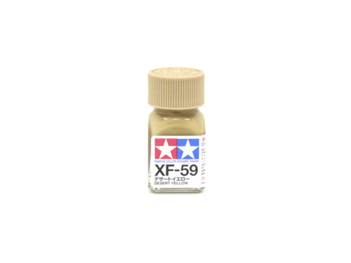 XF-59 Desert Yellow flat, enamel paint 10 ml. (Пустынный Жёлтый матовый) Tamiya 80359