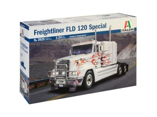 3925 Italeri Американский грузовой тягач Freightliner FLD 120 Special (1:24)